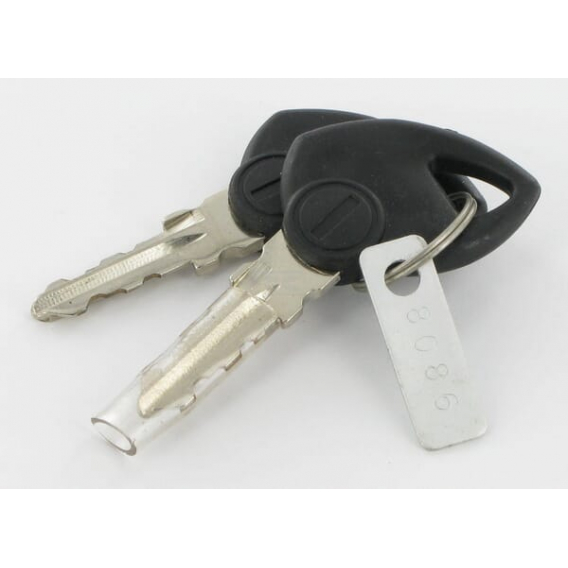 Obrázok pre Klíč ke spínací skříňce na zahradní traktor Castelgarden, Stiga 5 připojení 2 ks