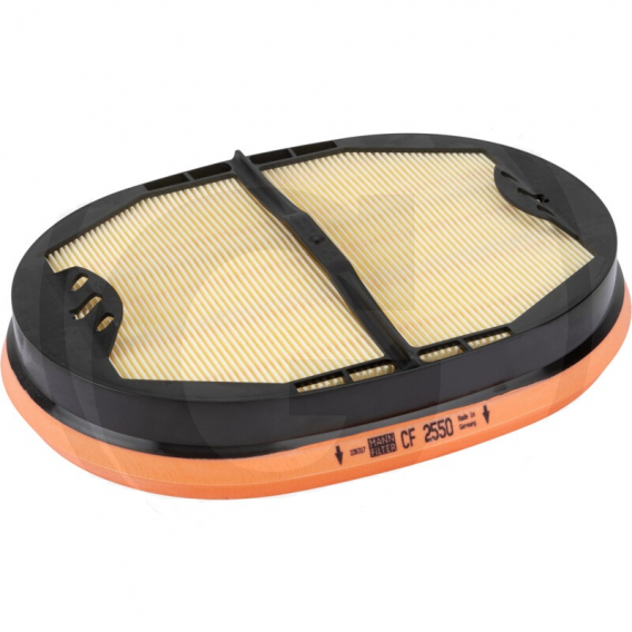 Obrázok pre MANN FILTER CF2550 sekundární vzduchový filtr na Massey Ferguson 6600, 7600, Dieci BHC5063