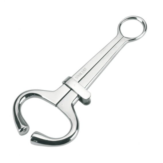 Obrázok pre Mulcové kleště HARMS pro skot nerezové 19 cm