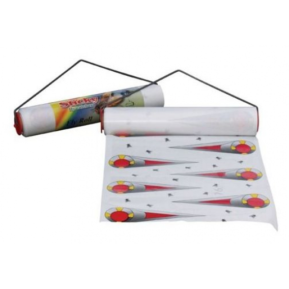 Obrázok pre Mucholapka stájová STICKY Fly Roll 7 m x 30 cm v roli