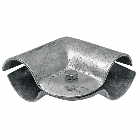 Obrázok pre Stájová úhlová spona dvojdílná s 1 šroubem průměr A 34 mm B 34 mm 1" x 1"