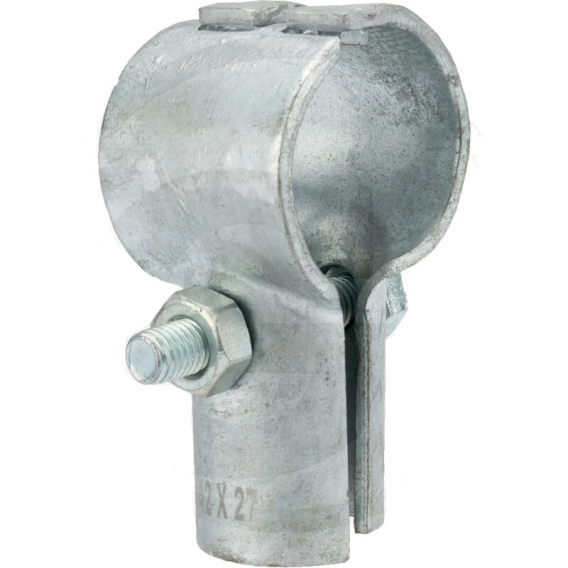 Obrázok pre Uzavírací koncová stájová trubková T svorka dvoudílná 1 šroub 1 1/4" x 3/4"