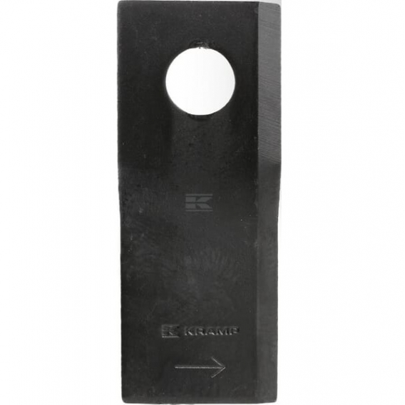 Obrázok pre Nůž rotační sekačky rotace vlevo 115 x 48 x 4 mm otvor 19 mm na žací stroje Claas