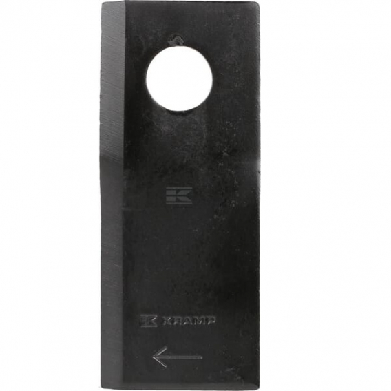Obrázok pre Nůž rotační sekačky rotace vpravo 115 x 48 x 4 mm otvor 19 mm na žací stroje Claas