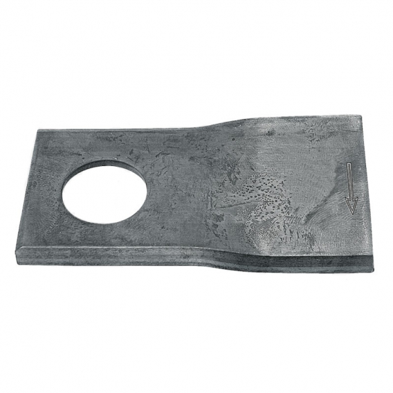 Obrázok pre Nože rotační 25 ks vlevo na rotační sekačky Claas 105 x 48 x 4 mm otvor 19 mm