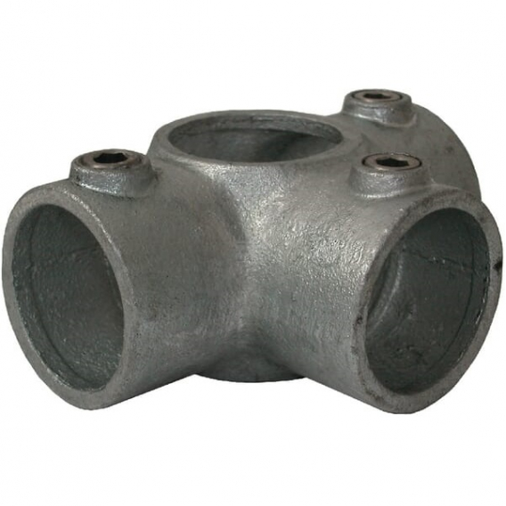 Obrázok pre Stájová trubková rohová spojka čtyřcestná 90° 176-C průměr A 42 mm 1 1/4"