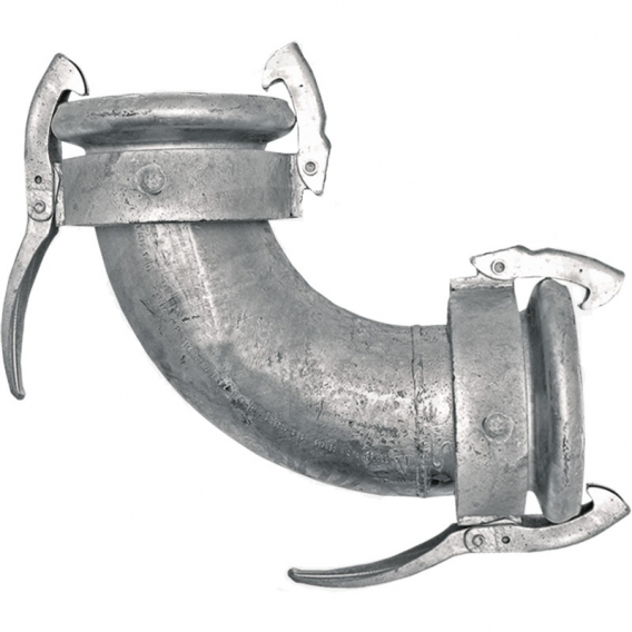 Obrázok pre Perrot koleno 90° samice–samice 6" / 159 mm zinkované na fekál