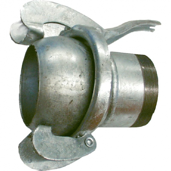 Obrázok pre Bauer závitová spojka samec 8" / 194 mm HK 194 s vnějším závitem na fekál
