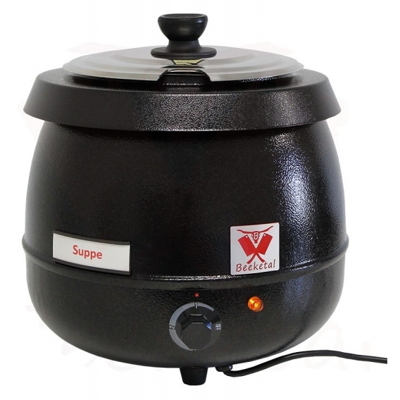 Obrázok pre Elektrický kotlík na polievku, polievkový hrniec BEEKETAL SB600 na 9 ls termostatom