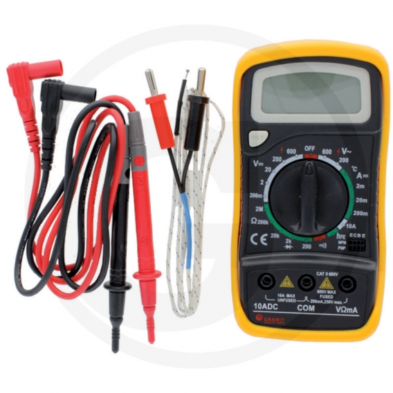 Obrázok pre Multimeter digitálny s automatickým zobrazením polarity