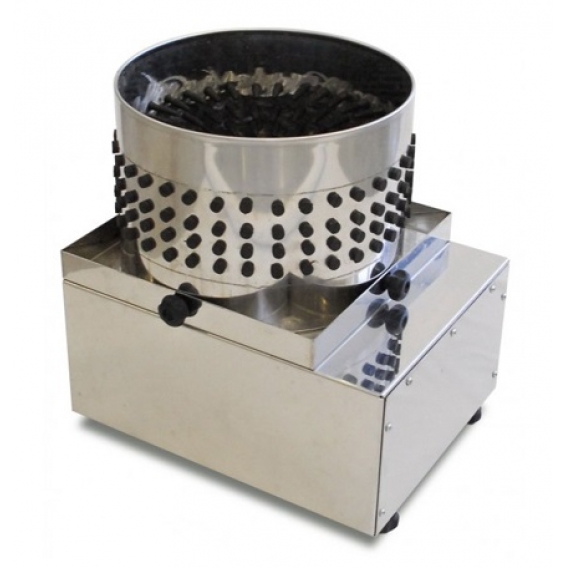 Obrázok pre Elektrická profi škubačka na prepelica, holuby Spiumatrice DIT35 bubnová s 227 prstami