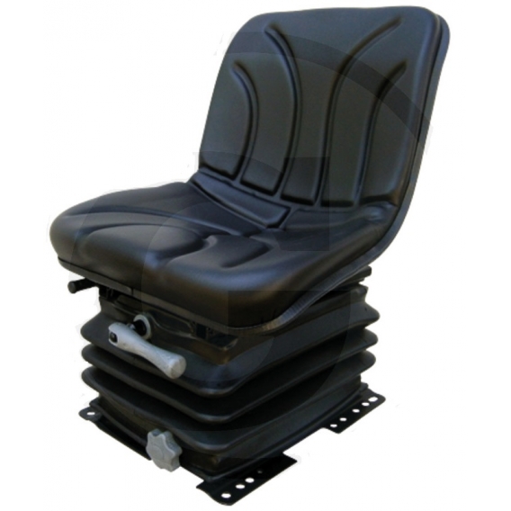 Obrázok pre Traktorová sedačka Granit mechanické odpruženie PVC poťah šírka 390 mm