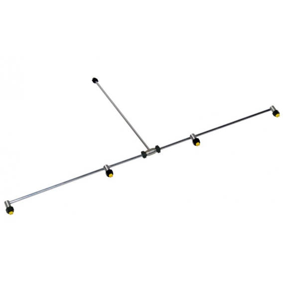 Obrázok pre Hliníková tyč so 4 tryskami pre postrekovače Birchmeier šírka 1 m na postrekovanie plôch