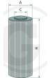 Obrázok pre MANN FILTER filter hydraulického / prevodového oleja vhodný pre John Deere