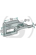 Obrázok pre Držiak pera Kombinátora pre perá Kombinátora 32 x 10 mm, pre rámy 50 x 15 mm