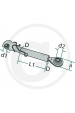 Obrázok pre Tretí bod vhodný pre John Deere kat. 2-2 pracovná dĺžka 530 - 725 mm záchytný hák