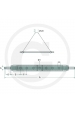 Obrázok pre Ťažná lišta pre spodný záves 3. bodu kat.1 dĺžka 770 mm počet otvorov 9 pre guľové hlavy