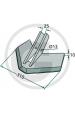 Obrázok pre Krídlové ostrie pracovná šírka 310 mm vhodné pre ťažké kultivátory Köckerling Topmix