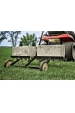 Obrázok pre Ťahané vertikulační hrable Agri-Fab 100 cm za záhradný traktor, štvorkolku