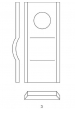 Obrázok pre Nôž rotačné kosačky CM120 vhodný pre Kverneland a ŽTR 165