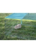 Obrázok pre Vonkajšie klietkový výbeh pre králiky 115 x 115 x 65 cm