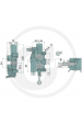 Obrázok pre Hydraulický monoblokový ventil pro štípačku P81 1x DW A3 G