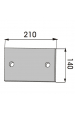 Obrázok pre Plaz krátký na pluh Vogel a Noot PR703003 210 x 140 mm AgropaGroup