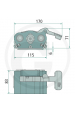 Obrázok pre Hydraulická spojka CEJN Multi-X Duo 10 3/8" - WEO 1/2" vnitřní závit