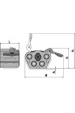 Obrázok pre Hydraulická spojka CEJN Multi-X Duo 12,5 1/2" - WEO 3/4" vnitřní závit