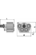 Obrázok pre Hydraulická vsuvka CEJN Multi-X Duo 12,5 1/2" - WEO 1/2" vnější závit