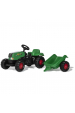 Obrázok pre Rolly Toys - šlapací traktor Rolly Kid s vozíkem zeleno červený