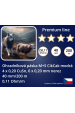 Obrázok pre Balení 4+1 ZDARMA - Ohradníková páska Premium line M+S 40 mm/200 m CikCak modrá 0,12 Ohm/m