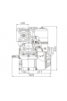 Obrázok pre Motor Loncin G390FA horizontální hřídel 25 x 60 OHV 4-takt 389cc 11 HP ruční startér