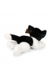 Obrázok pre Plyšová kočka bílo-černá Rappa velikost 23 cm