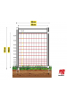 Obrázok pre Vodivá brána k sítím pro ovce Hotgate výška 105 cm 2 hroty pro elektrické ohradníky