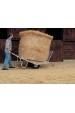 Obrázok pre Traktory kovový La Gee dvojkolesový so sklopnými bočnicami na prepravu balíkov sena a slamy