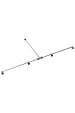 Obrázok pre Hliníková tyč so 4 tryskami pre postrekovače Birchmeier šírka 1 m na postrekovanie plôch
