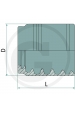 Obrázok pre Hydraulické koncovky k nalisovaniu na hydraulické hadice 25 ks PFN 2SN-2SC DN 12 - 1/2 &quot;